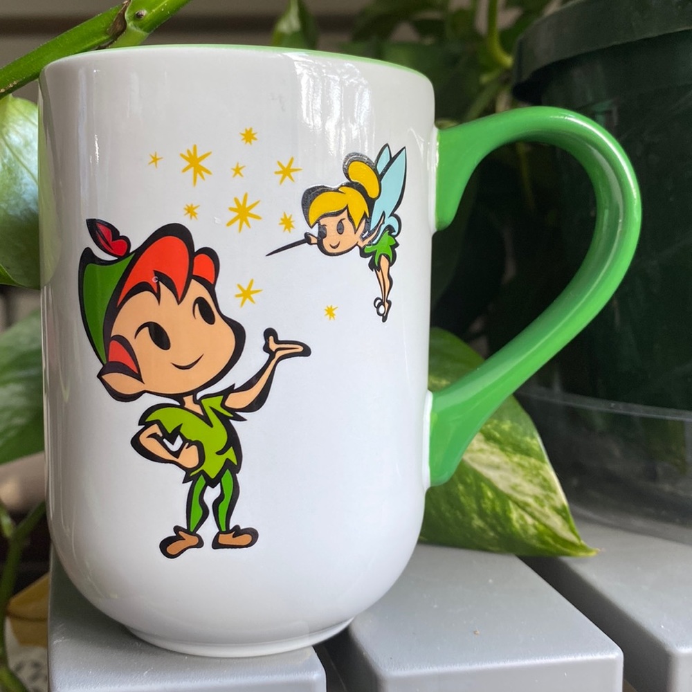 DISNEYS Peter Pan ,Tinker Bell 🧚& 🏰 Coffee Mug